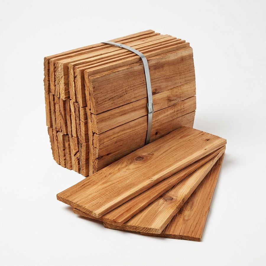 Wood siding & shingles — representative image for Cedar Shingles Standard Bundle