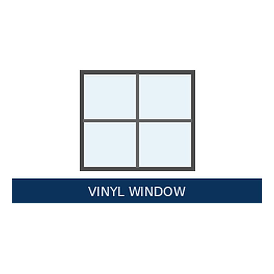 Vinyl window — representative image for Picture Window 24x36 Low-E