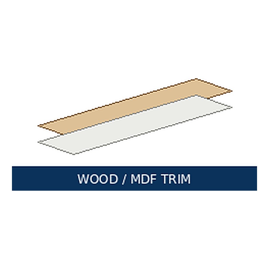 Wood & MDF trim — representative image for PVC Drip Cap 16 ft