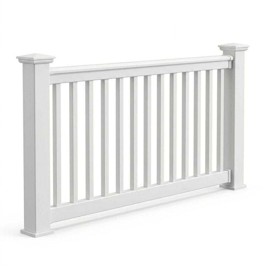 Railing — representative image for Vinyl Railing 6ft Kit